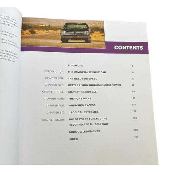 The Muscle Car History of American Performance Cars Leffingwell & Holmstrom READ - Picture 3 of 6